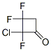 Cyclobutanone,  2-chloro-2,3,3-trifluoro- 结构式