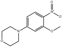 4-(3-methoxy-4-nitrophenyl)morpholine  Struktur