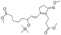 69502-89-2 5-(Methoxyimino)-2-[8-methoxy-8-oxo-3-(trimethylsilyl)oxy-1-octenyl]-1-cyclopentene-1-propionic acid methyl ester