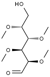 2-O,3-O,4-O,5-O-Tetramethyl-D-galactose 结构式