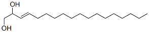 3-Octadecene-1,2-diol Structure