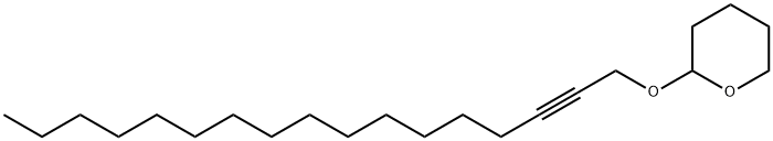 2-(2-Heptadecynyloxy)tetrahydro-2H-pyran Struktur