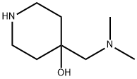 4-[(ジメチルアミノ)メチル]-4-ピペリジノール 化学構造式