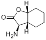 2(3H)-Benzofuranone, 3-aminohexahydro-, (3R,3aR,7aR)- (9CI) Struktur