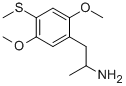 2-(2,5-DIMETHOXY-4-METHYLSULFANYLPHENYL)-1-METHYL-ETHYLAMINE Struktur
