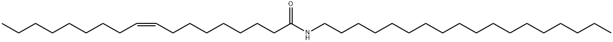 (Z)-N-十八烷基-9-十八碳烯酰胺 结构式