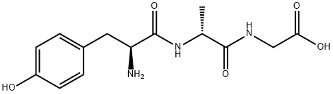 H-TYR-D-ALA-GLY-OH,69537-64-0,结构式