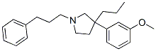 3-(m-Methoxyphenyl)-1-(3-phenylpropyl)-3-propylpyrrolidine,69551-95-7,结构式