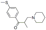 (-)-1-[4-(Methylthio)phenyl]-3-piperidino-2-methyl-1-propanone|