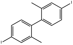 4,4'-Diiodo-2,2'-dimethylbiphenyl Struktur