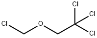 ChloroMethyl 2,2,2-Trichloroethyl Ether Struktur