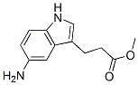 methyl 3-(5-amino-1H-indol-3-yl)propanoate Struktur