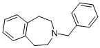 3-BENZYL-2,3,4,5-TETRAHYDRO-1H-3-BENZAZEPINE Struktur
