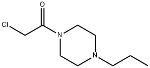 Piperazine, 1-(chloroacetyl)-4-propyl- (9CI) 结构式
