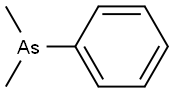 Arsine,dimethylphenyl- Structure