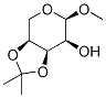 Methyl 3,4-Isopropylidene-β-L-arabinopyranoside, 6960-39-0, 结构式