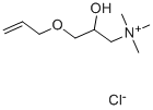 69613-89-4 [(3-allyloxy-2-hydroxy)propyl]trimethylammonium chloride 