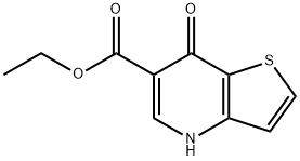 7-氧代-4,7-二氢噻吩并[3,2-B]吡啶-6-羧酸乙酯,69626-98-8,结构式