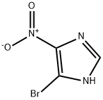 5-溴-4-硝基咪唑, 6963-65-1, 结构式