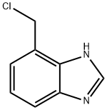 1H-Benzimidazole,4-(chloromethyl)-(9CI) Structure