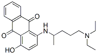 69658-03-3 1-((4-(Diethylamino)-1-methylbutyl)amino)-4-hydroxy-9,10-anthracenedio ne