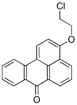 3-(2-Chloroethoxy)-7H-benz(de)anthracene-7-one Structure