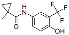 Cyclopropanecarboxamide, N-[4-hydroxy-3-(trifluoromethyl)phenyl]-1-methyl- Structure