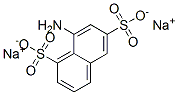 sodium 8-aminonaphthalene-1,6-disulphonate  Structure