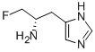 alpha-fluoromethylhistamine 化学構造式