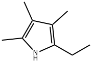 2-エチル-3,4,5-トリメチル-1H-ピロール 化学構造式