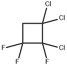 1,1,2-TRICHLORO-2,3,3-TRIFLUOROCYCLOBUTANE Struktur