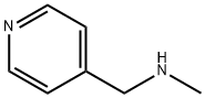 N-甲基-N-(4-吡啶甲基)胺,6971-44-4,结构式