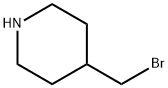 4-溴甲基哌啶,69719-84-2,结构式