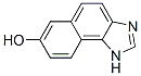 1H-Naphth[1,2-d]imidazol-7-ol(9CI) Structure