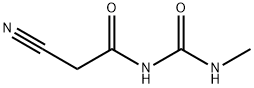 2-氰基-N-[(甲基氨基)羰基]乙酰胺,6972-77-6,结构式