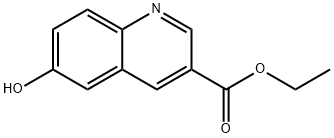 6-羟基喹啉-3-甲酸乙酯,6972-86-7,结构式