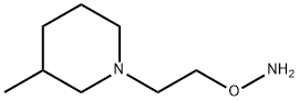 Piperidine, 1-[2-(aminooxy)ethyl]-3-methyl- (9CI) 化学構造式