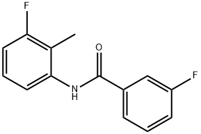 Benzamide, 3-fluoro-N-(3-fluoro-2-methylphenyl)- (9CI) 化学構造式