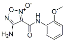 1,2,5-Oxadiazole-3-carboxamide,4-amino-N-(2-methoxyphenyl)-,2-oxide(9CI) 化学構造式