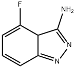3aH-Indazol-3-amine,4-fluoro-(9CI) 化学構造式