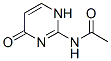 Acetamide, N-(1,4-dihydro-4-oxo-2-pyrimidinyl)- (9CI) 化学構造式