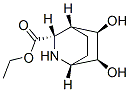 2-Azabicyclo[2.2.2]octane-3-carboxylic acid, 5,6-dihydroxy-, ethyl ester, (1R,3S,4R,5R,6S)- (9CI),697289-68-2,结构式