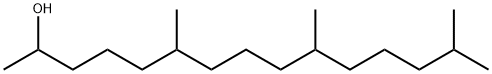 6,10,14-trimethylpentadecan-2-ol 化学構造式