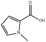 N-Methylpyrrole-2-carboxylic acid Structure