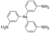 3-bis(3-aminophenyl)arsanylaniline,6973-95-1,结构式