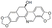 (R)-6,7-ジヒドロ[1,3]ベンゾジオキソロ[5,6-c]-1,3-ジオキソロ[4,5-i]フェナントリジン-6-オール 化学構造式