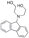 2-(9H-fluoren-9-yl-(2-hydroxyethyl)amino)ethanol Structure