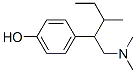 4-[1-sec-Butyl-2-(dimethylamino)ethyl]phenol,69745-66-0,结构式