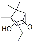 3-Hydroxy-4,7,7-trimethyl-3-isopropylbicyclo[2.2.1]heptan-2-one Structure