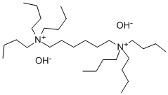 HEXANE-1,6-BIS(TRIBUTYLAMMONIUM)DIHYDROXIDE Structure